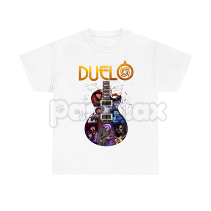 Duelo Band Graphic Tee - Vintage Concert T-Shirt, Mexican Norteño Music Fan Merch, Unisex Oversized Streetwear-Pasimax