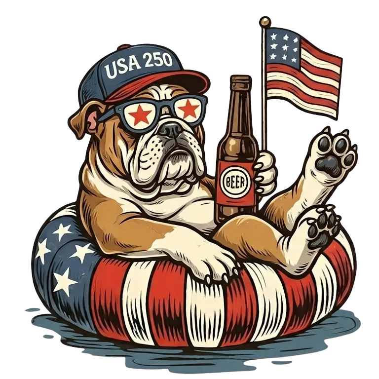Comfort Colors® 250th Anniversary Dachshund 4th of July T-Shirt – Funny Patriotic Dog Lover Tee, Semiquincentennial USA 1776–2026 Shirt, Wiener Dog Independence Day Gift