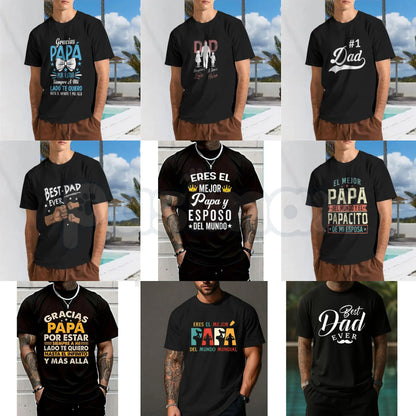 "Eres El Mejor Papa" Spanish T-Shirt – Vintage Father's Day Latino Dad Graphic Tee-Pasimax