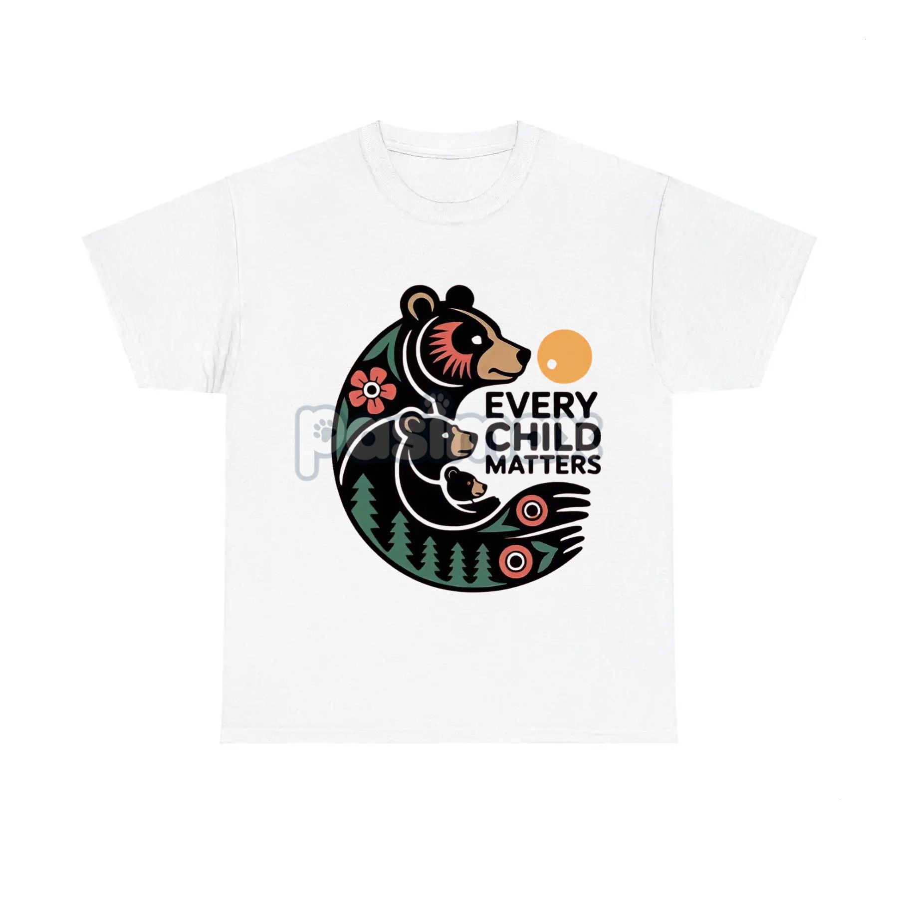"Every Child Matters" Indigenous Shirt - Orange Day Truth & Reconciliation Tee, Statement of Solidarity-Pasimax
