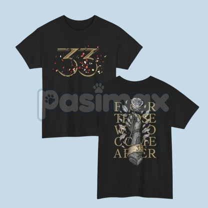 Expedition 33 Shirt 'For Those Who Come After' Quote Gamer Cotton T-Shirt - Destiny Lore Fan Apparel, Sci-Fi Explorer Slogan Tee, Meaningful Gaming Gift-Pasimax