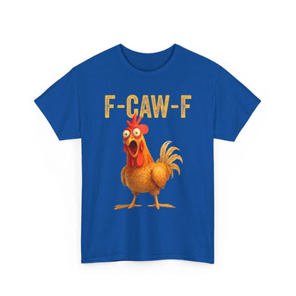 FCAWF Chicken T-Shirt - Funny Adult Humor Tee, Cotton Unisex Graphic Shirt-Pasimax