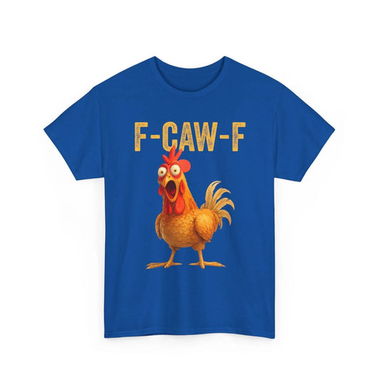 FCAWF Chicken T-Shirt - Funny Adult Humor Tee, Cotton Unisex Graphic Shirt-Pasimax