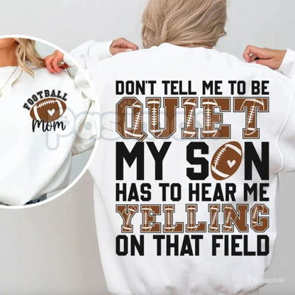 Football Mom Sweatshirt – Game Day Unisex Crewneck for Moms-Pasimax