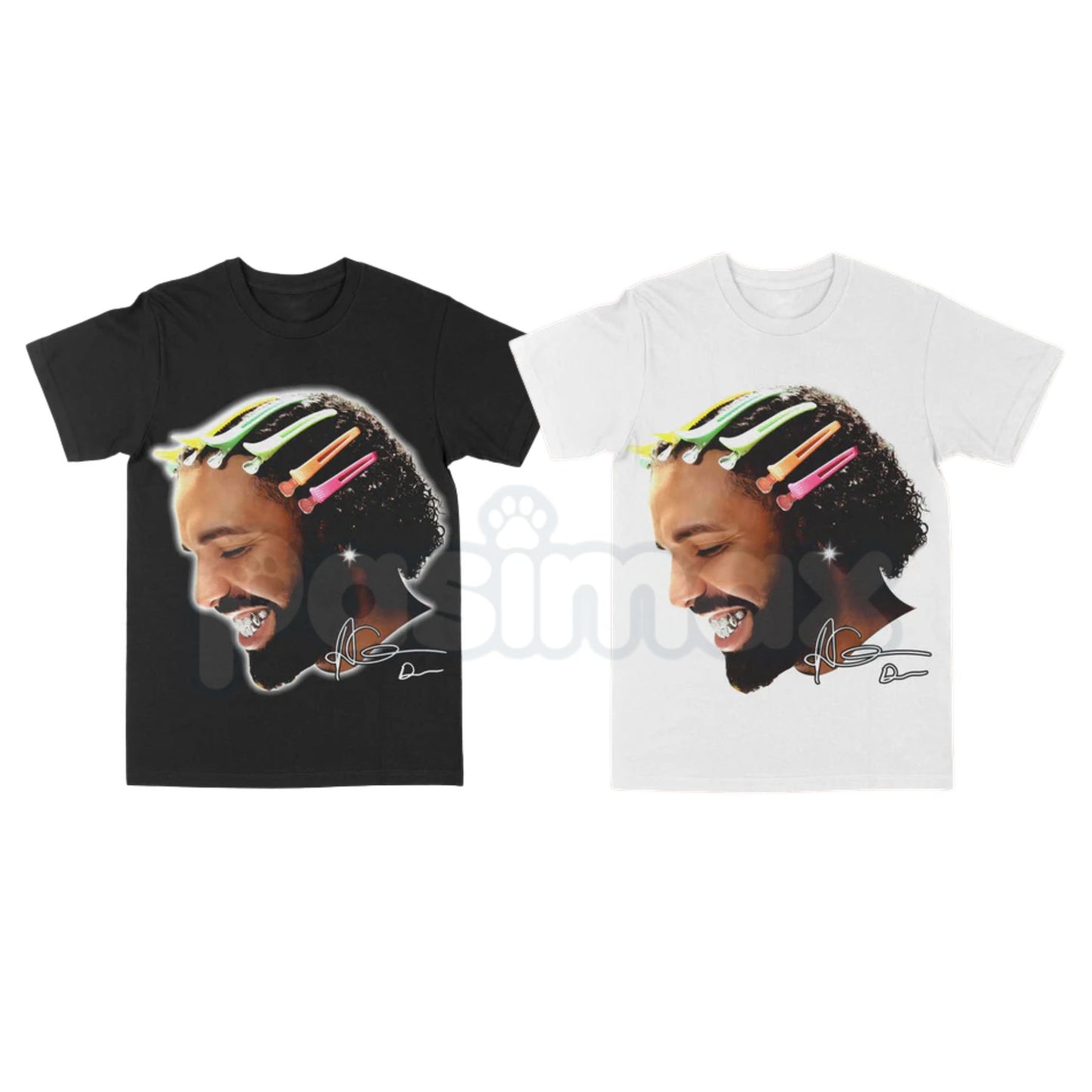"For All The Dogs Big Face" T-Shirt – Hip-Hop Inspired Streetwear Graphic Tee-Pasimax