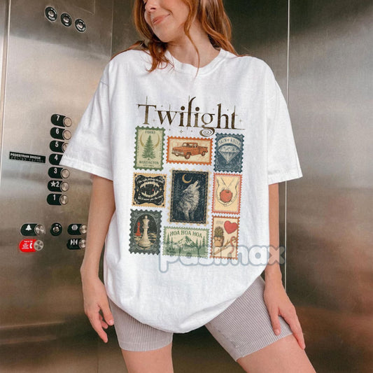 'Forks Washington' Inspired T-shirt – Twilight Fan Merch, Bookish Gift, 'Hoa Hoa Hoa Season' Tee, Team Jacob & Edward Apparel-Pasimax