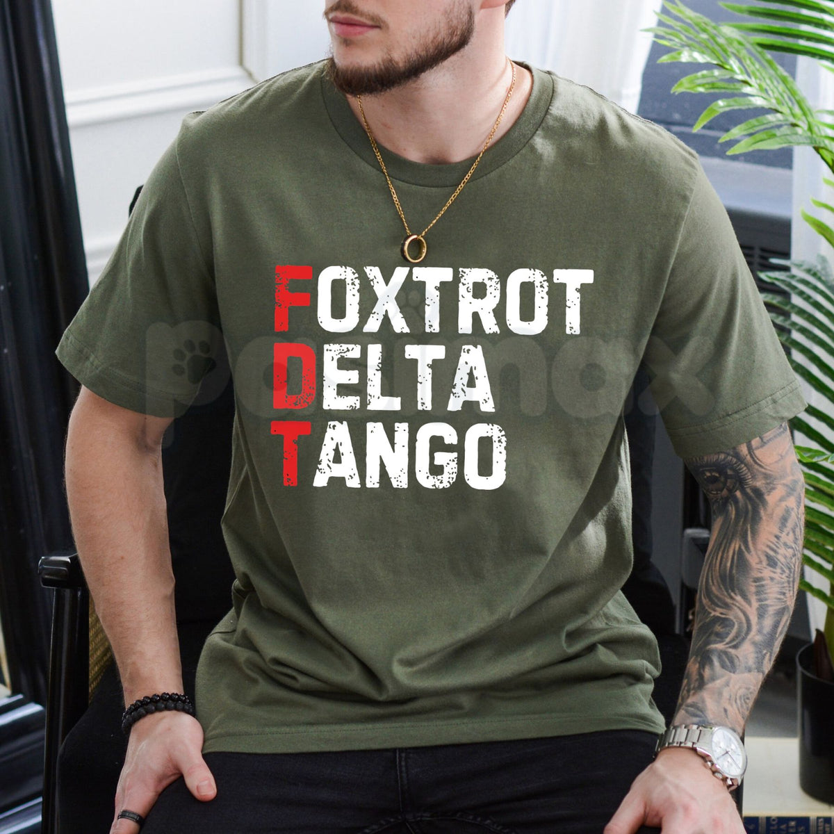 Foxtrot Delta Tango Cooling Performance Crew T-Shirt – Tactical Military Acronym Tee-Pasimax