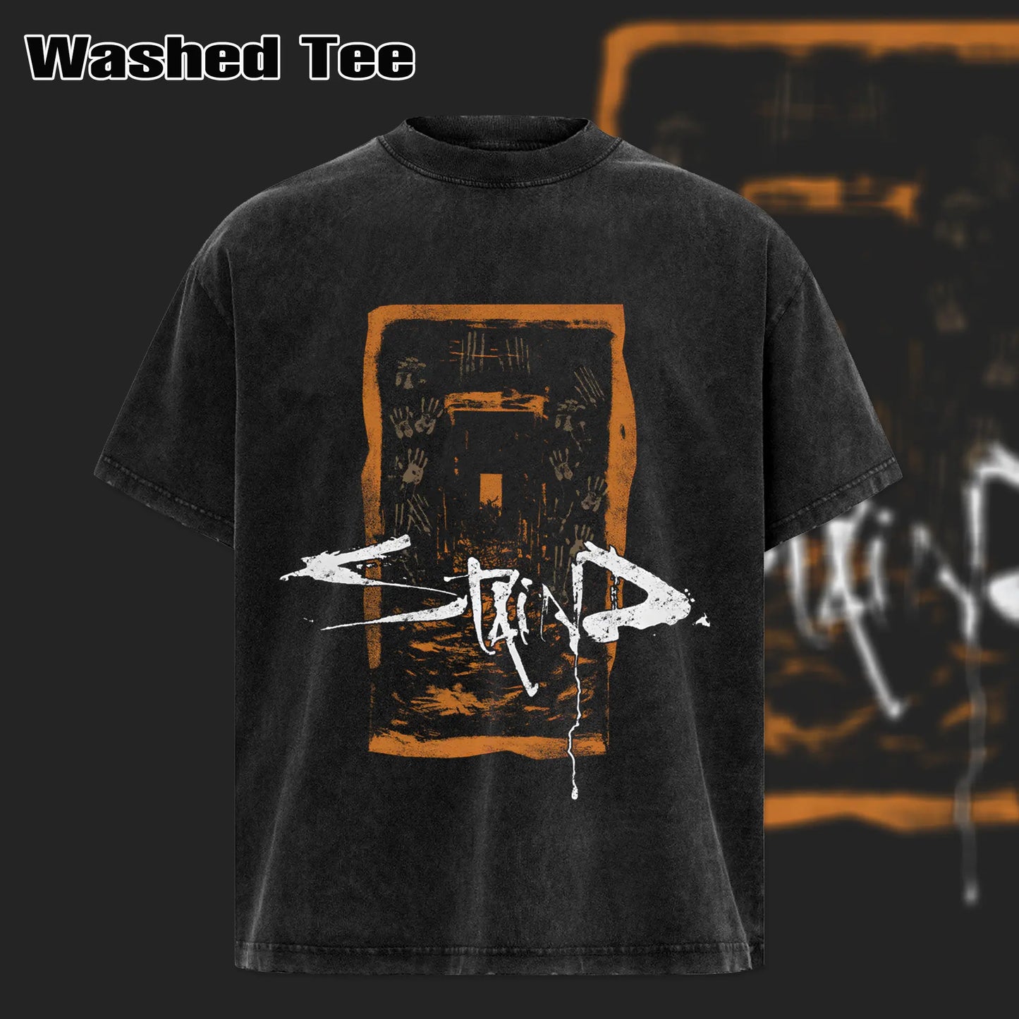 Retro Staind Break The Cycle Band T-Shirt – Nu-Metal Rock Graphic Tee, Vintage Washed Heavy Alternative Cotton Tour Top, Grunge Music Merch
