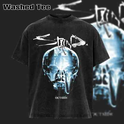 Retro Staind Break The Cycle Band T-Shirt – Nu-Metal Rock Graphic Tee, Vintage Washed Heavy Alternative Cotton Tour Top, Grunge Music Merch