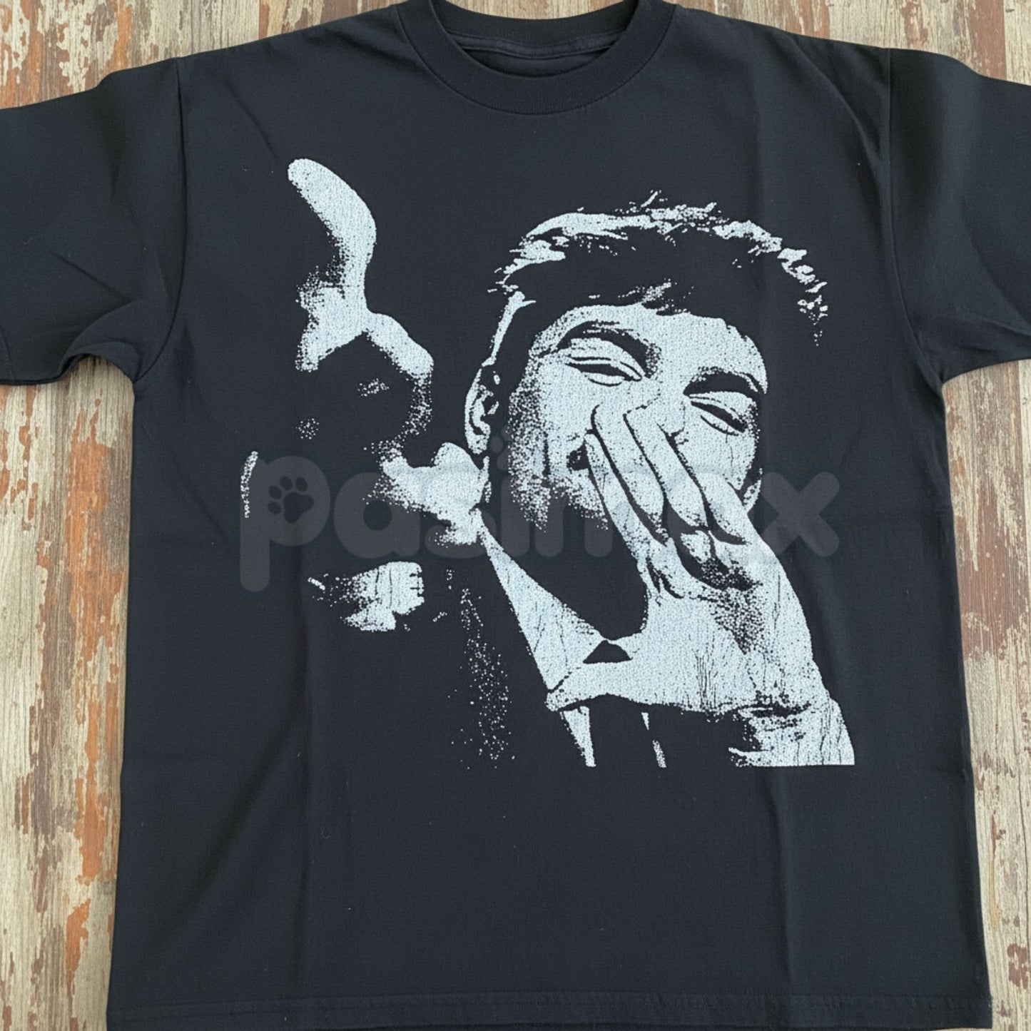 Fuentes Wanghaf Concept T-Shirt - Avant-Garde Unisex Streetwear, Minimalist Slogan Tee, Exclusive Modern Apparel Gift-Pasimax