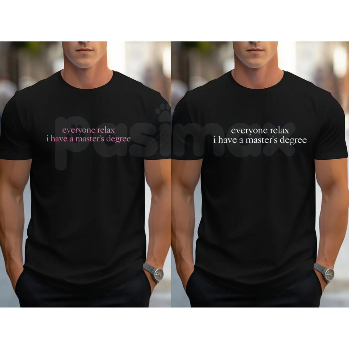 Funny Advanced Degree T-Shirt – Grad School Master's & PhD Academic Humor Tee-Pasimax