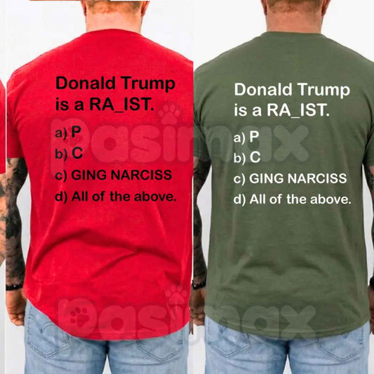 Funny Election Quiz T-Shirt – Sarcastic Political Statement Unisex Cotton Tee-Pasimax