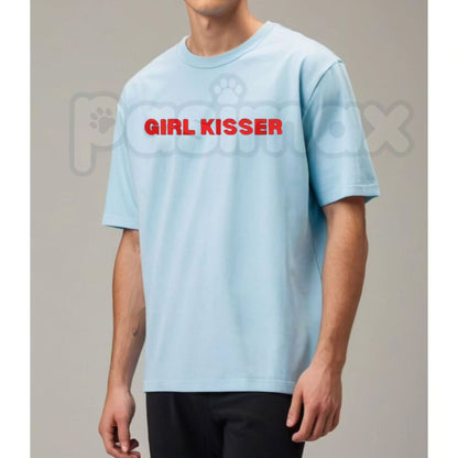 Funny "Girl Kisser" Unisex Pride T-Shirt – Sarcastic LGBTQ+ Bold Graphic Novelty Tee-Pasimax