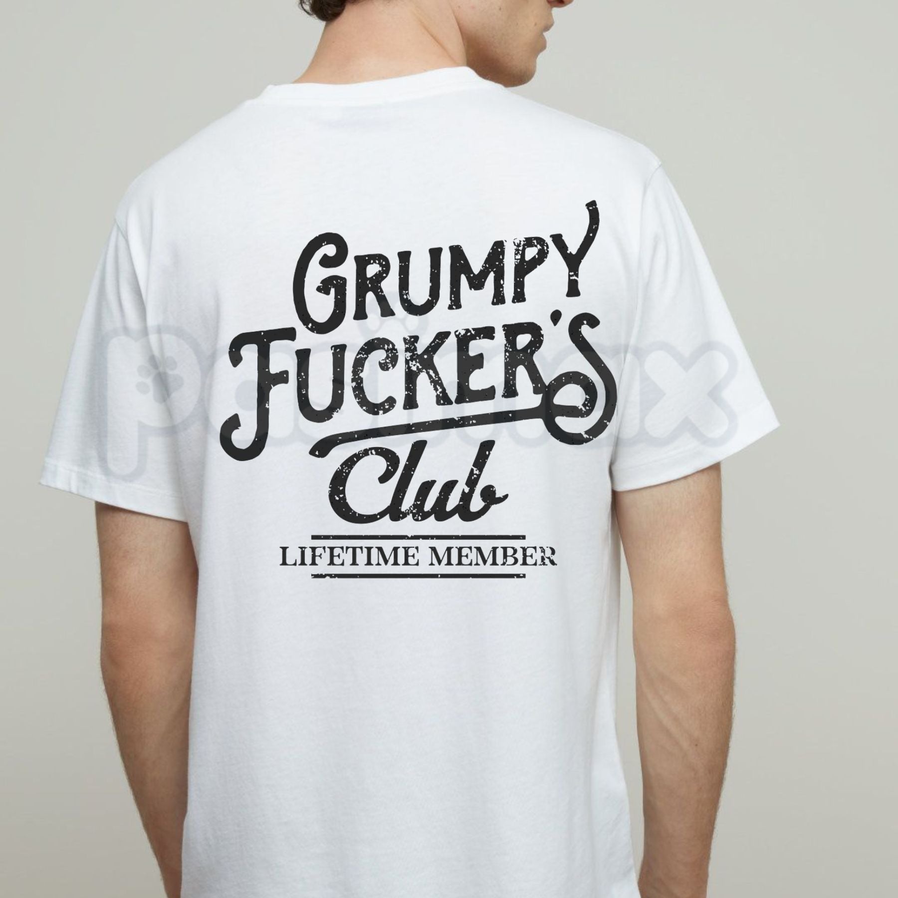 Funny "Grumpy F*ckers Club" T-Shirt – Sarcastic Graphic Novelty Humor Tee-Pasimax