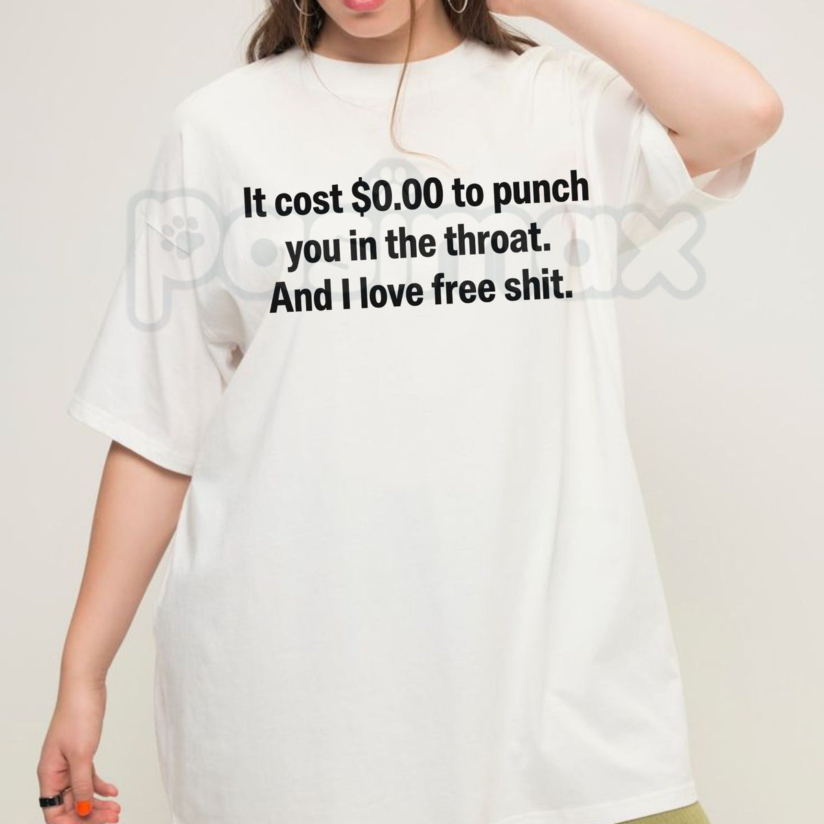 Funny Sarcastic T-Shirt – I Love Free Stuff Quote Graphic Tee-Pasimax
