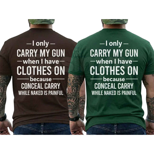 Funny Second Amendment T-Shirt – Gun Owner Patriotic Humor Unisex Tee-Pasimax