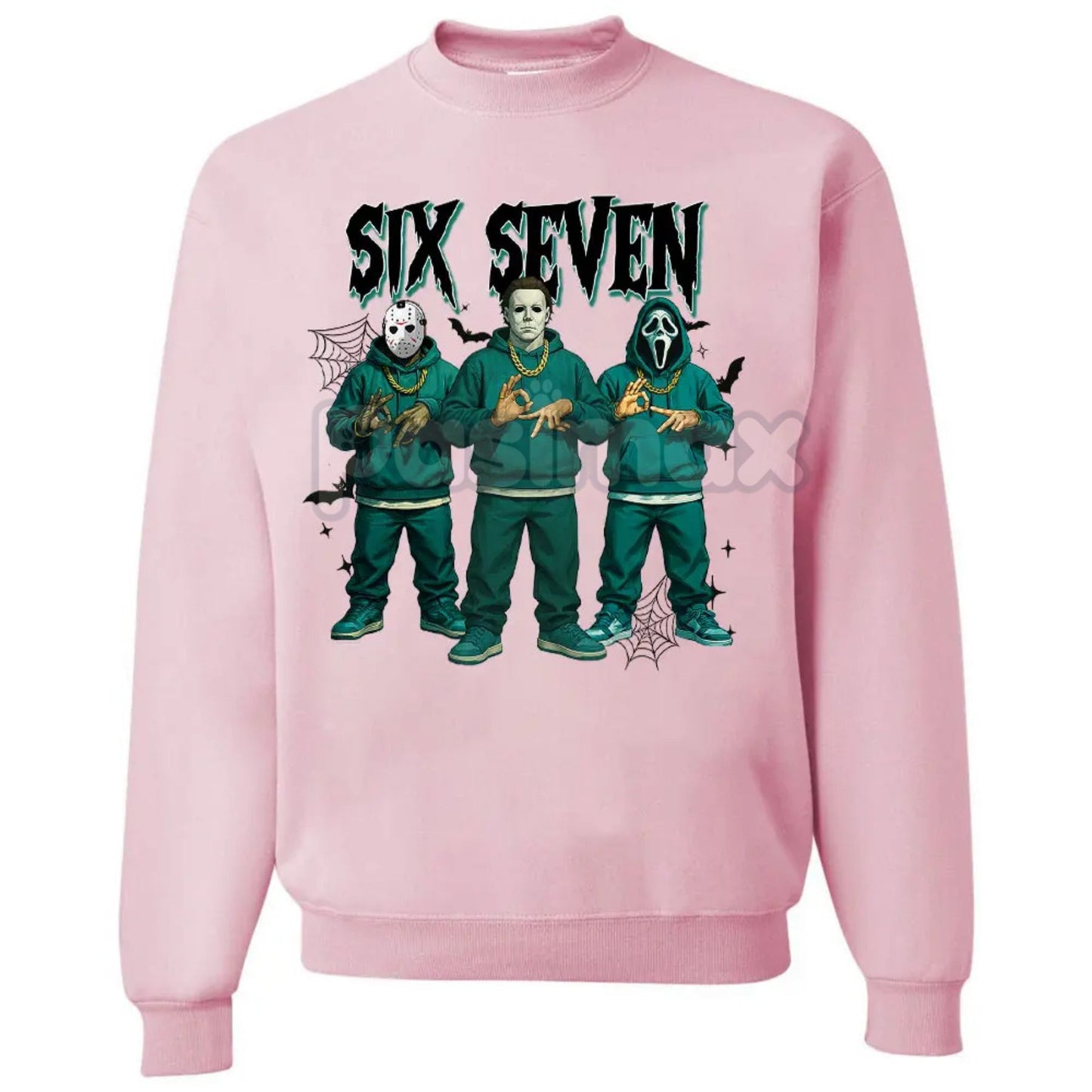 Funny "Six Seven" 67 Halloween Shirt | Slasher Movie Killers Sweatshirt – Horror Fan Gift-Pasimax