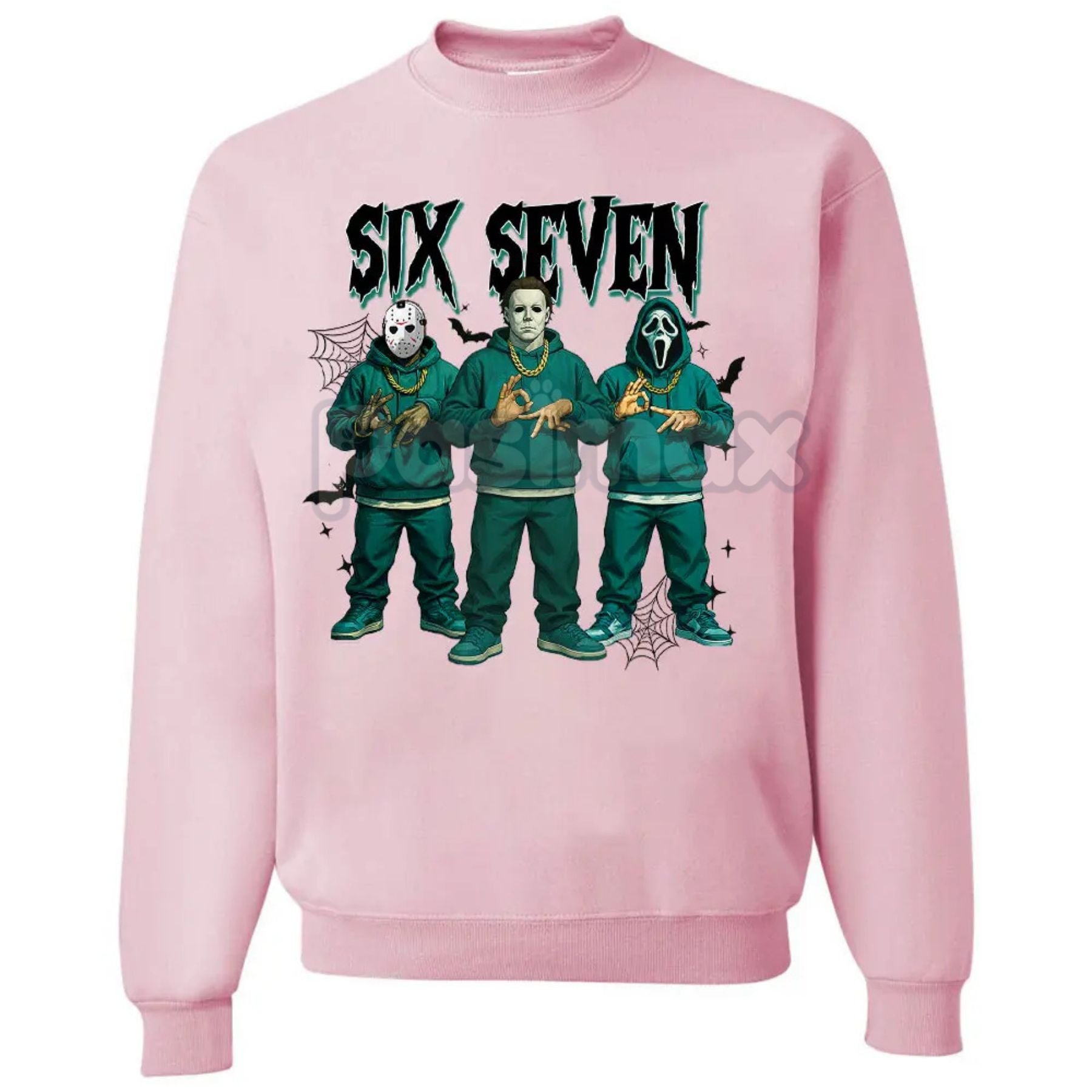 Funny "Six Seven" 67 Halloween Shirt | Slasher Movie Killers Sweatshirt – Horror Fan Gift-Pasimax
