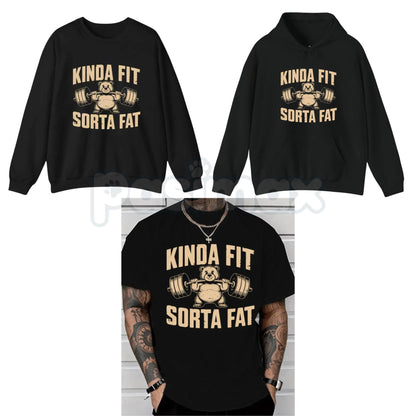 Funny Weightlifting Bear Graphic – Sarcastic Gym Humor Hoodie, Sweatshirt & T-Shirt-Pasimax