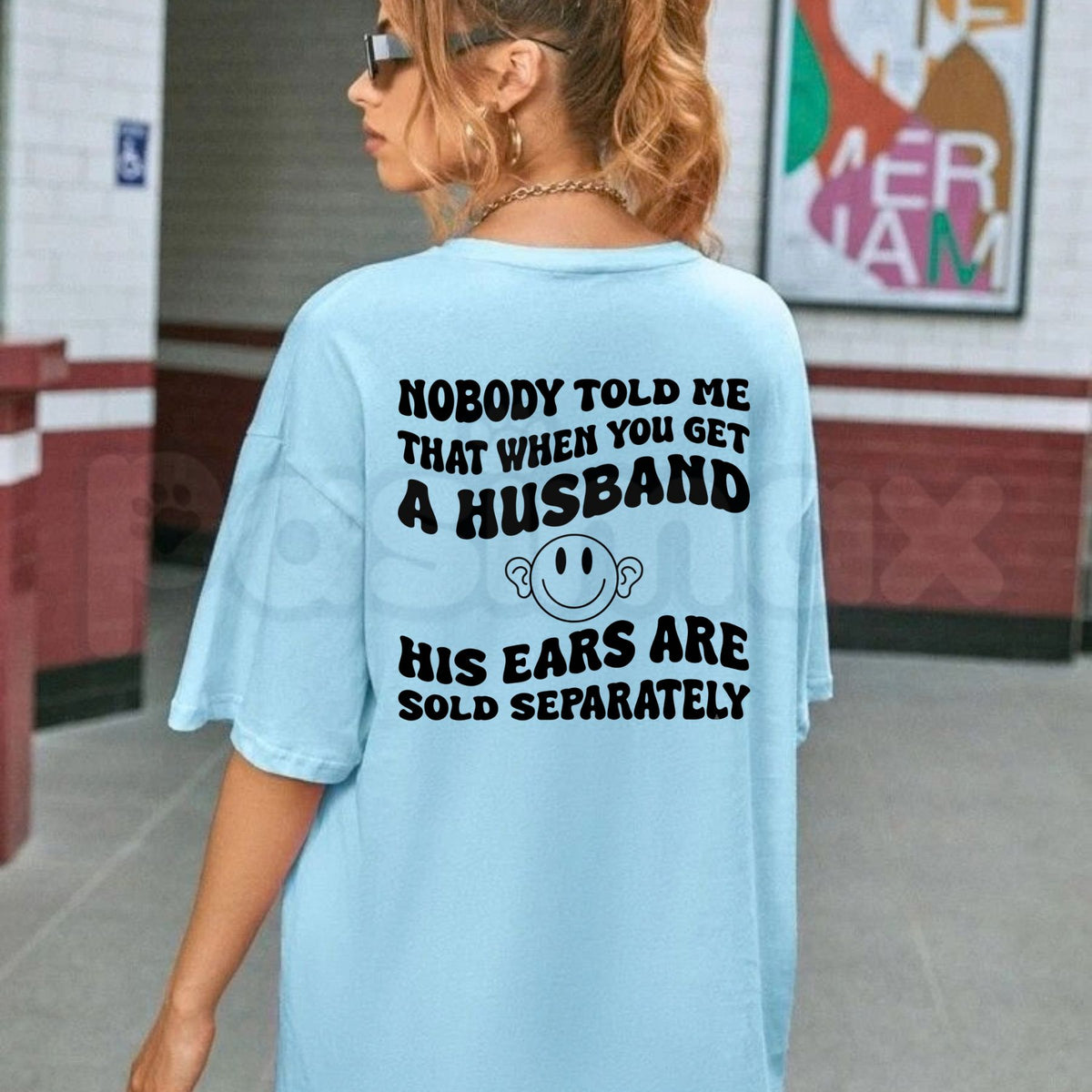 Funny Wife Marriage Humor Husband T-Shirt – Relatable Sarcastic Couple Graphic Tee-Pasimax