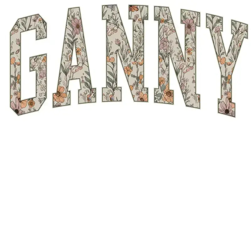 Floral Grandma Gigi Nana Mimi Mama Sweatshirt | Floral Family Crewneck