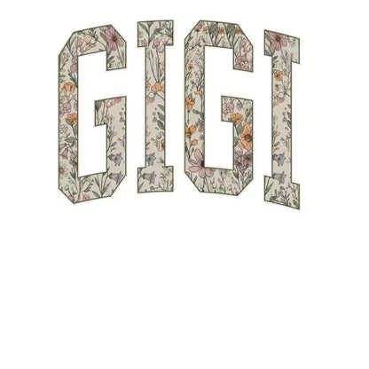 Floral Grandma Gigi Nana Mimi Mama Sweatshirt | Floral Family Crewneck