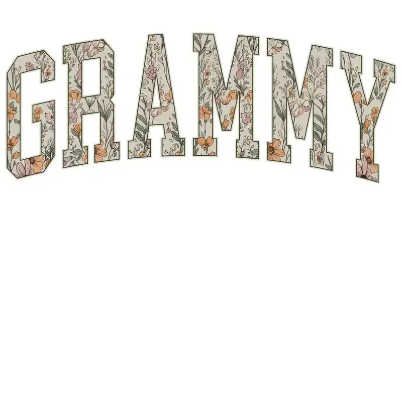 Floral Grandma Gigi Nana Mimi Mama Sweatshirt | Floral Family Crewneck