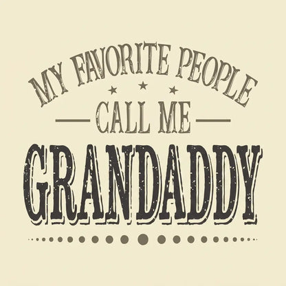 Comfort Colors® Custom "My Favorite People Call Me Papa" T-Shirt – Personalized Dad Graphic Tee, Aesthetic Retro Father's Day Gift Top