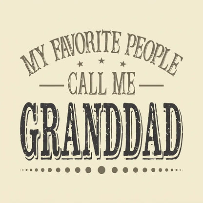 Comfort Colors® Custom "My Favorite People Call Me Papa" T-Shirt – Personalized Dad Graphic Tee, Aesthetic Retro Father's Day Gift Top
