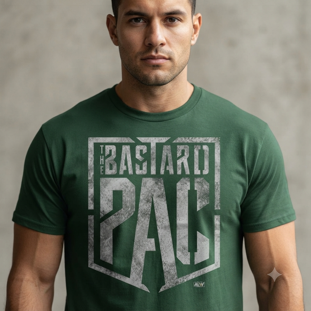 The Bastard PAC T-Shirt – Vintage Pro Wrestling Graphic Unisex Tee