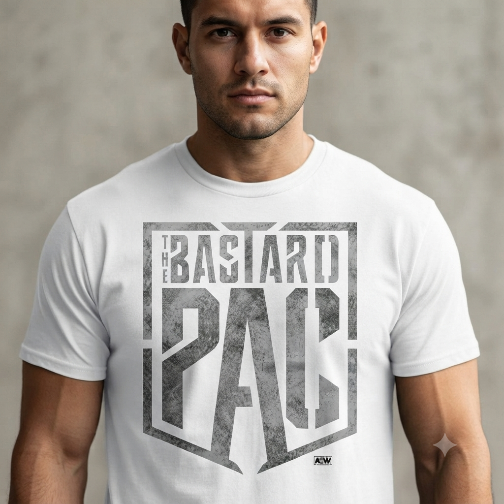 The Bastard PAC T-Shirt – Vintage Pro Wrestling Graphic Unisex Tee