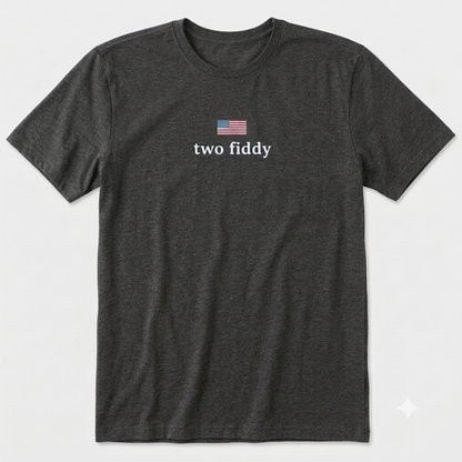 "Two Fiddy" Funny T-Shirt – Retro Internet Culture Meme Unisex Graphic Tee