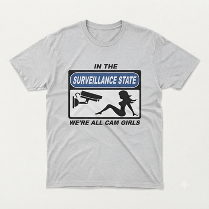 In the Surveillance State Shirt – Funny Meme Unisex Graphic T-Shirt