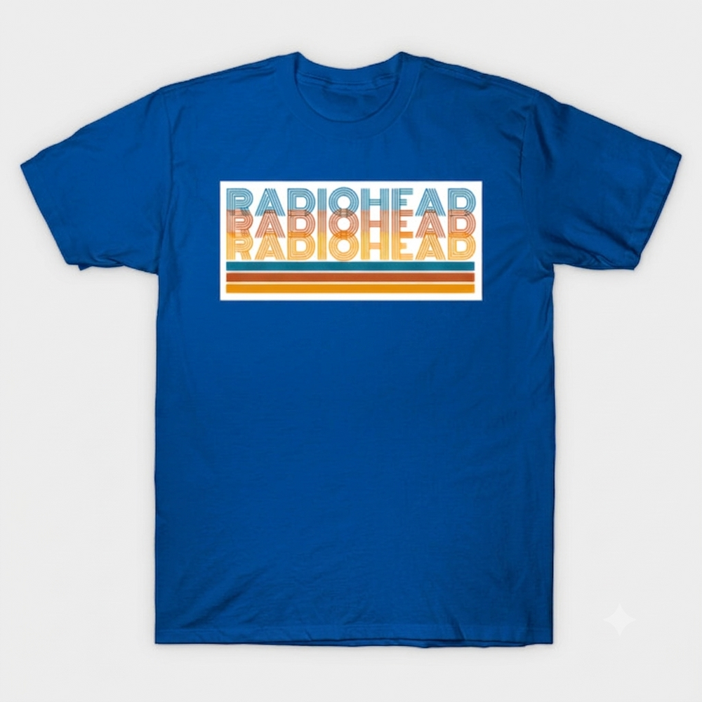 Radiohead Vintage Band Shirt | Retro 90s Indie Rock Tee – Pasimax