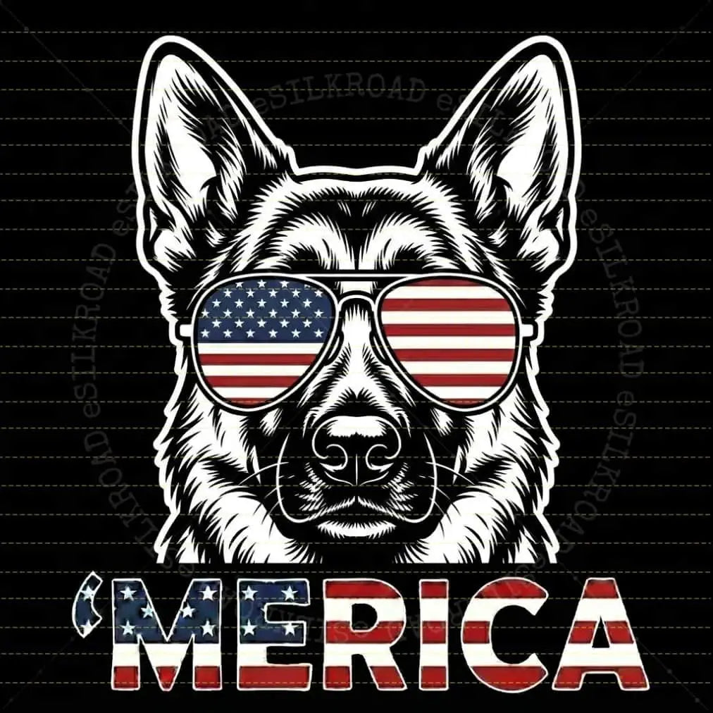 Comfort Colors® Vintage Dog 4th of July T-Shirt – Retro Patriotic Puppy Graphic Tee, Aesthetic Red White and Blue Dog Mom Dad Independence Day Top