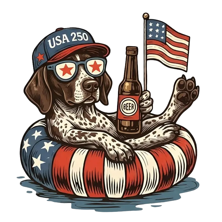 Comfort Colors® 250th Anniversary Dachshund 4th of July T-Shirt – Funny Patriotic Dog Lover Tee, Semiquincentennial USA 1776–2026 Shirt, Wiener Dog Independence Day Gift