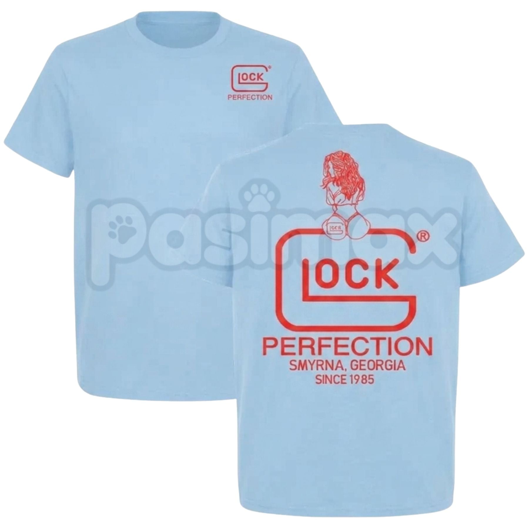 Glock Perfection Fan Gift Unisex T-Shirt – Tactical Firearm Enthusiast Graphic Tee-Pasimax