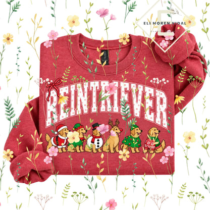 Christmas 30+ Dog Breed Sweatshirt | Merry Dogmas Holly Xmas Crewneck