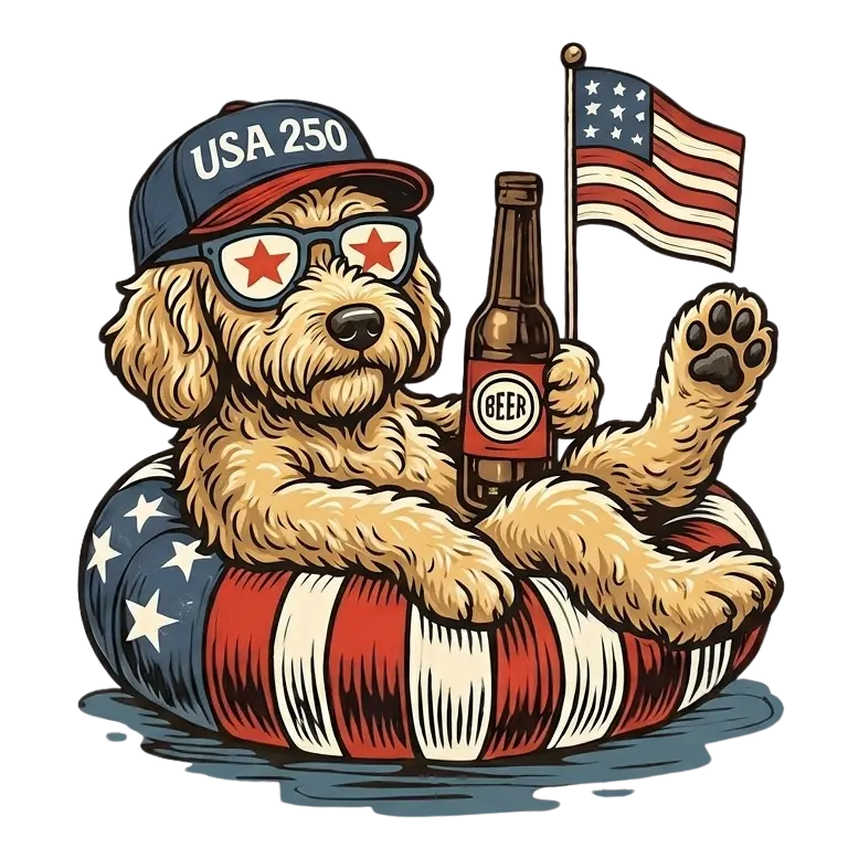 Comfort Colors® 250th Anniversary Dachshund 4th of July T-Shirt – Funny Patriotic Dog Lover Tee, Semiquincentennial USA 1776–2026 Shirt, Wiener Dog Independence Day Gift