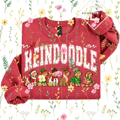 Christmas 30+ Dog Breed Sweatshirt | Merry Dogmas Holly Xmas Crewneck