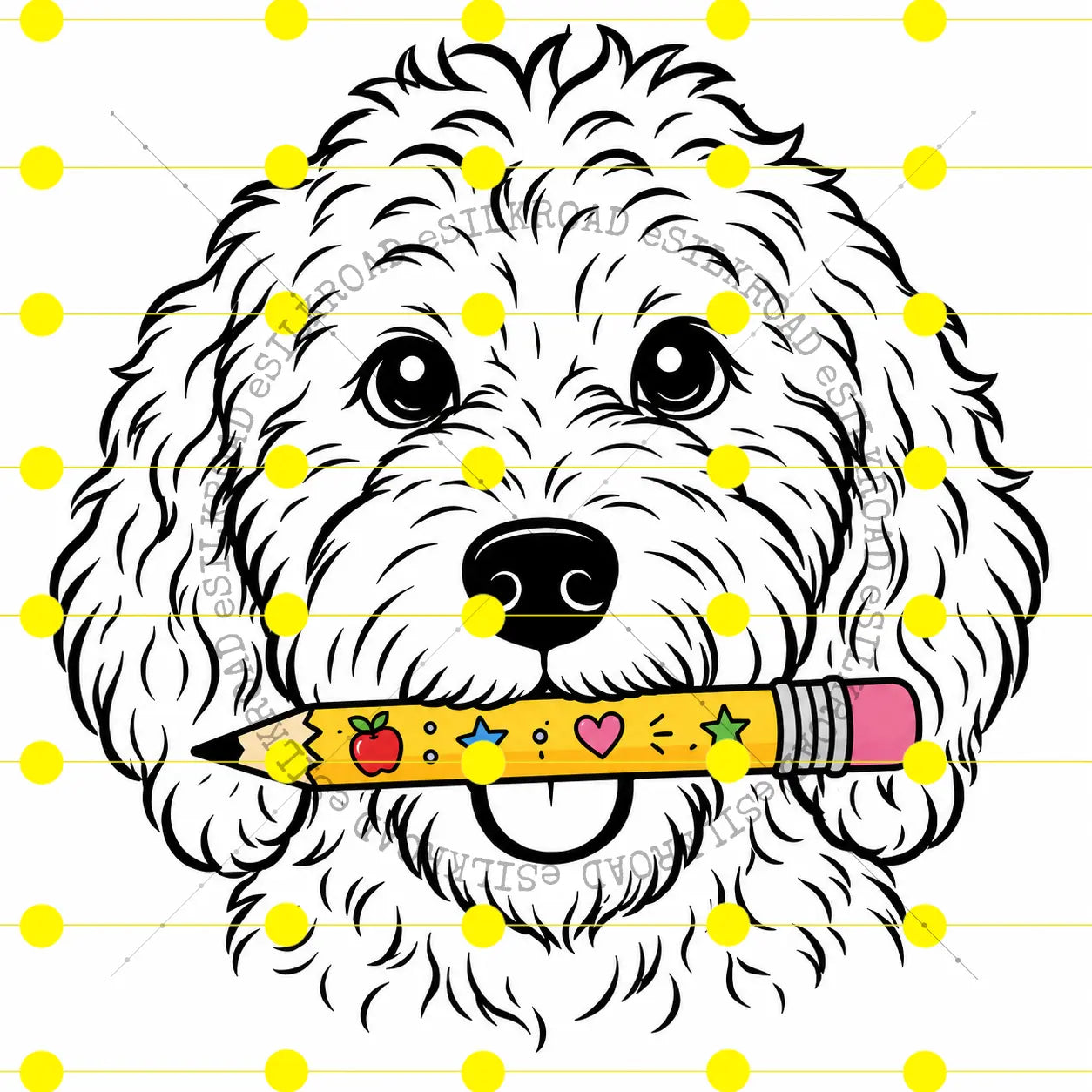 Comfort Colors® Dog Breeds Back-to-School T-Shirt – Retro First Day of School Pet Lover Graphic Tee, Vintage Educator Unisex Top