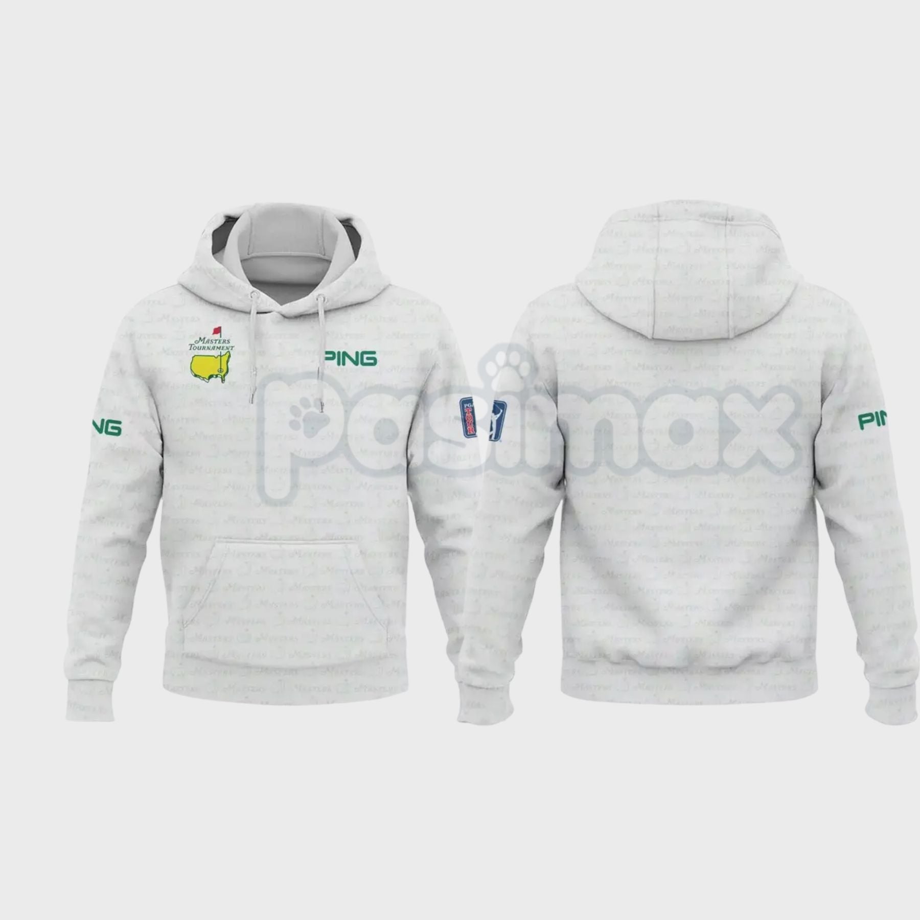 Golf Masters Tournament Hoodie – Classic Augusta Inspired Pullover, Major Championship Fan Apparel, Unisex-Pasimax