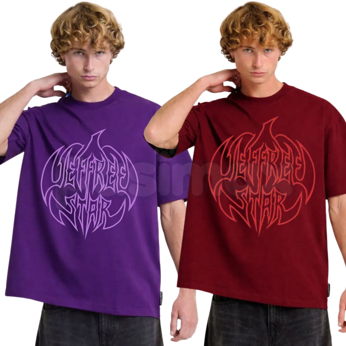 Gothic Metal Logo Graphic T-Shirt – Dark Aesthetic Heavy Metal Streetwear Tee-Pasimax
