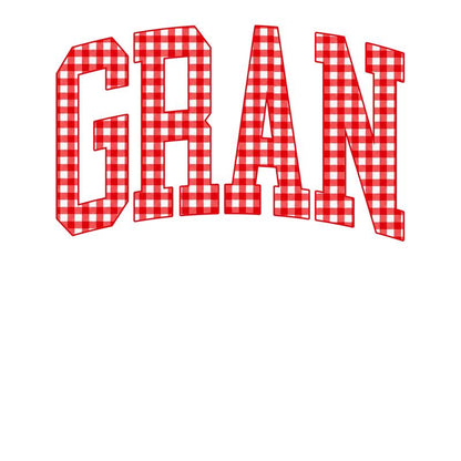 Customize MAMA Gingham Christmas Sweatshirt | Cute Personalized Mom Holiday Crewneck