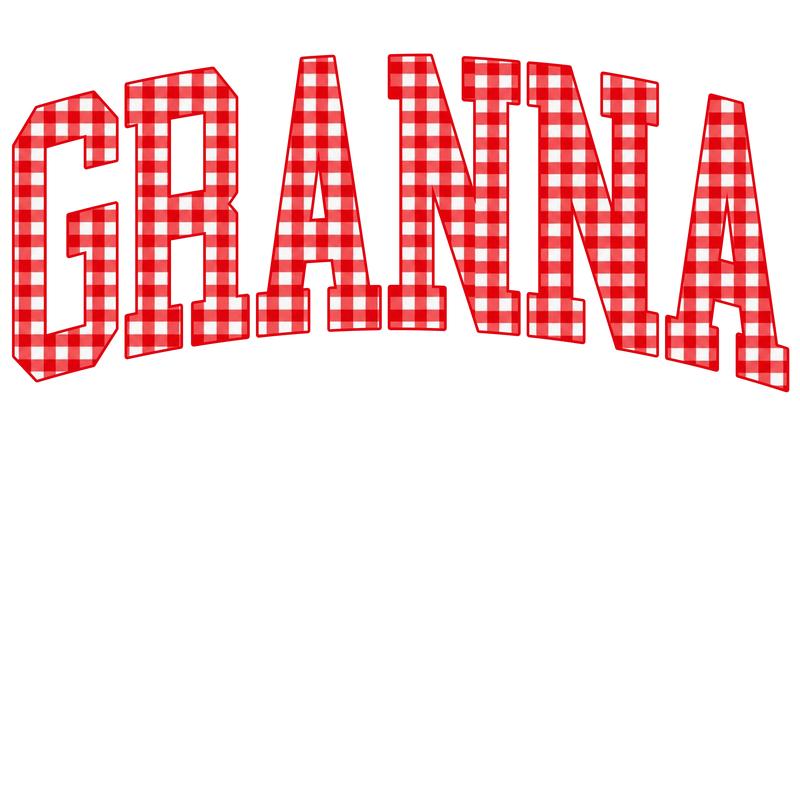 Customize MAMA Gingham Christmas Sweatshirt | Cute Personalized Mom Holiday Crewneck
