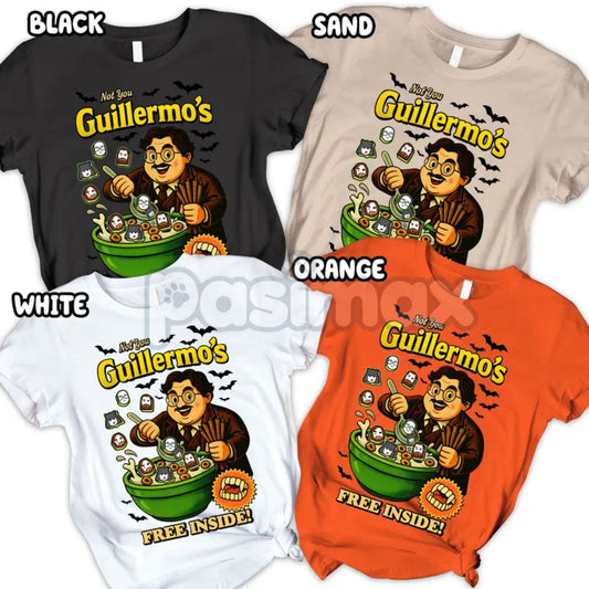 Halloween Cereal Horror Characters Graphic Shirt - Vintage Monster Cereal Tee, Spooky Pop Culture Apparel-Pasimax