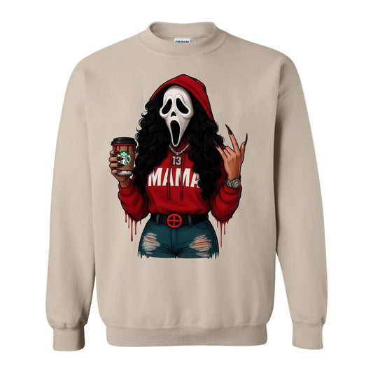 Halloween Spooky Mama Sweatshirt – Cool & Funny Mom Gift-Pasimax