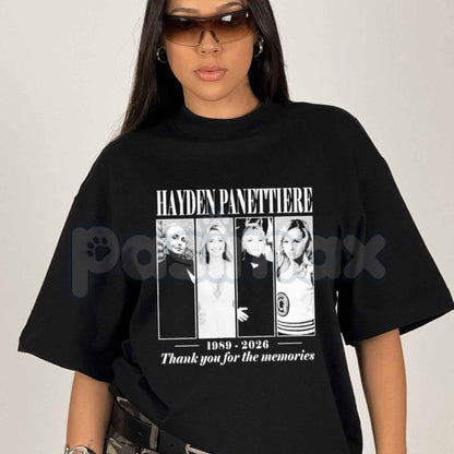 Hayden Thank You For The Memories T-Shirt – Retro Tribute Fan Unisex Cotton Tee-Pasimax