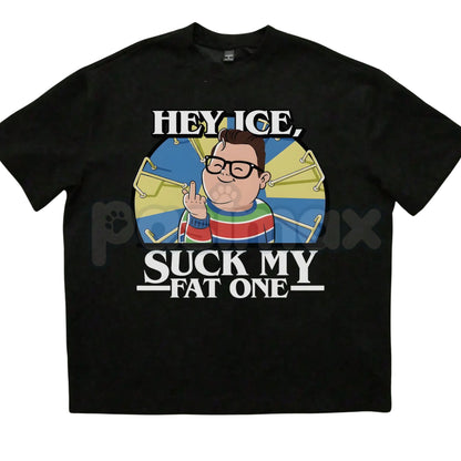 "Hey Ice Such My Fat One" Funny Meme T-Shirt - Derek Viral Video Graphic Tee, Classic Internet Humor Shirt, Ironic Retro Meme Apparel, Premium Heavyweight Unisex Sarcastic Top, Nostalgic 2010s Internet Culture Gift-Pasimax