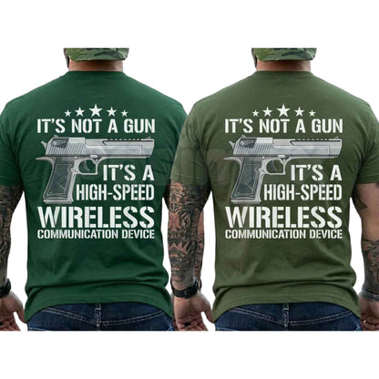 High Speed Wireless Communication T-Shirt – Funny Tactical Operator Graphic Unisex Tee-Pasimax